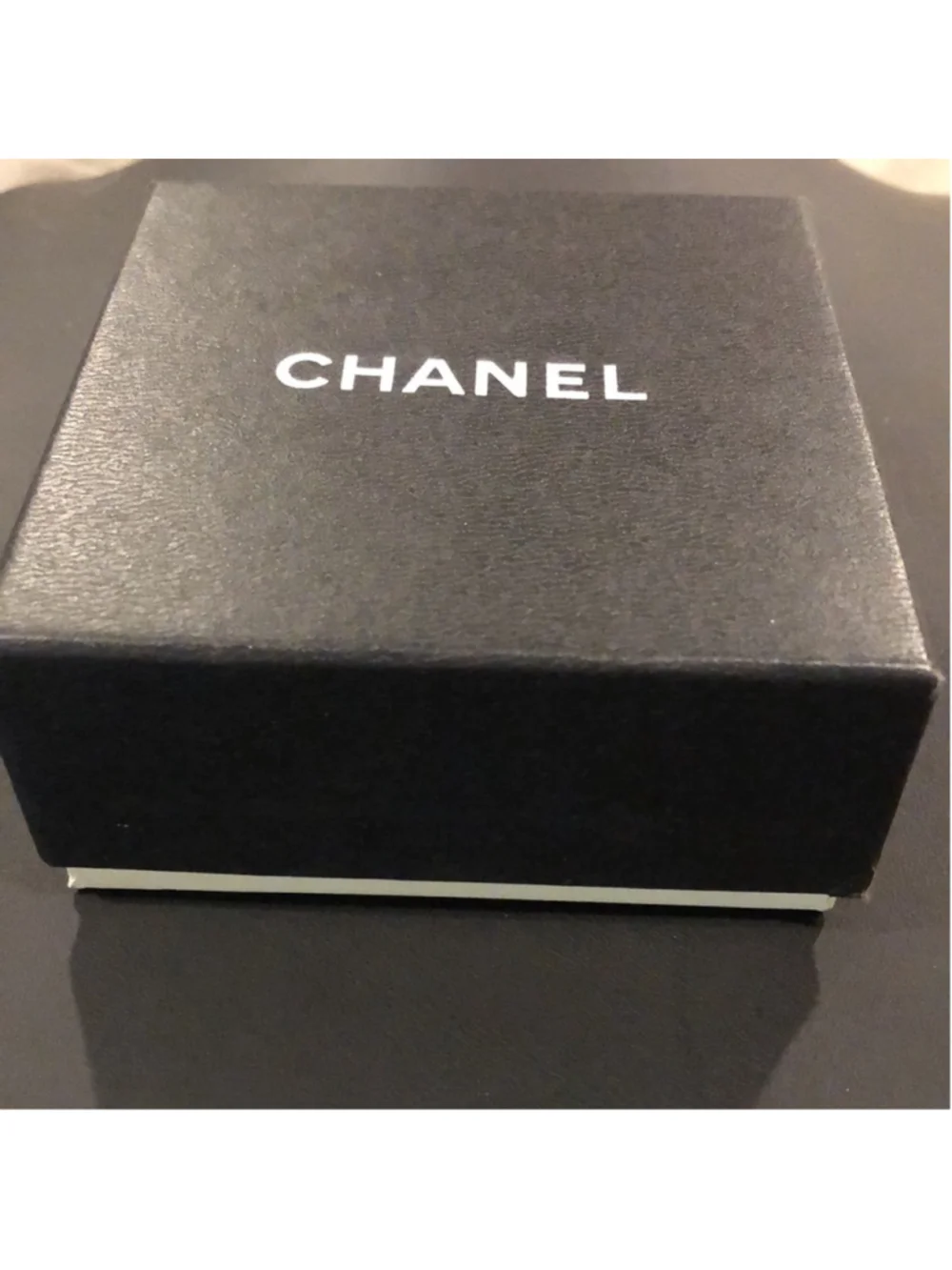CHANEL Interlinked CC 24k Gold Plated and Cream Mabe Pearl Drop Clip-On Earrings
